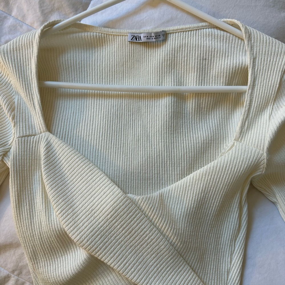 Zara cropped long sleeve